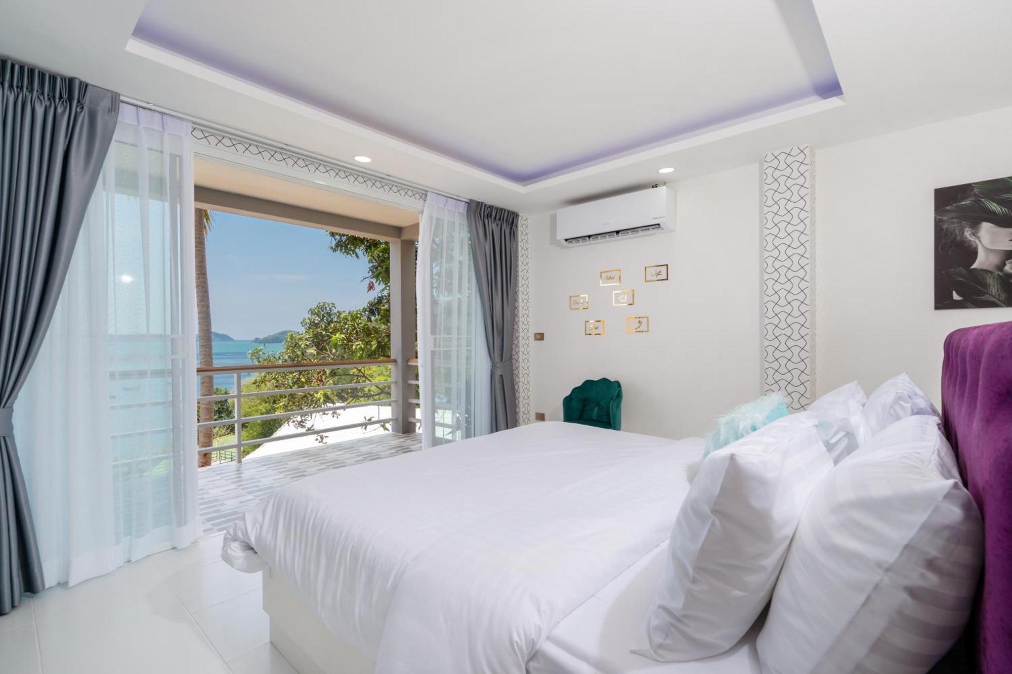 Mona Seaview Pool Villa Beach Front Aoyon Beach Ban Makham Esterno foto