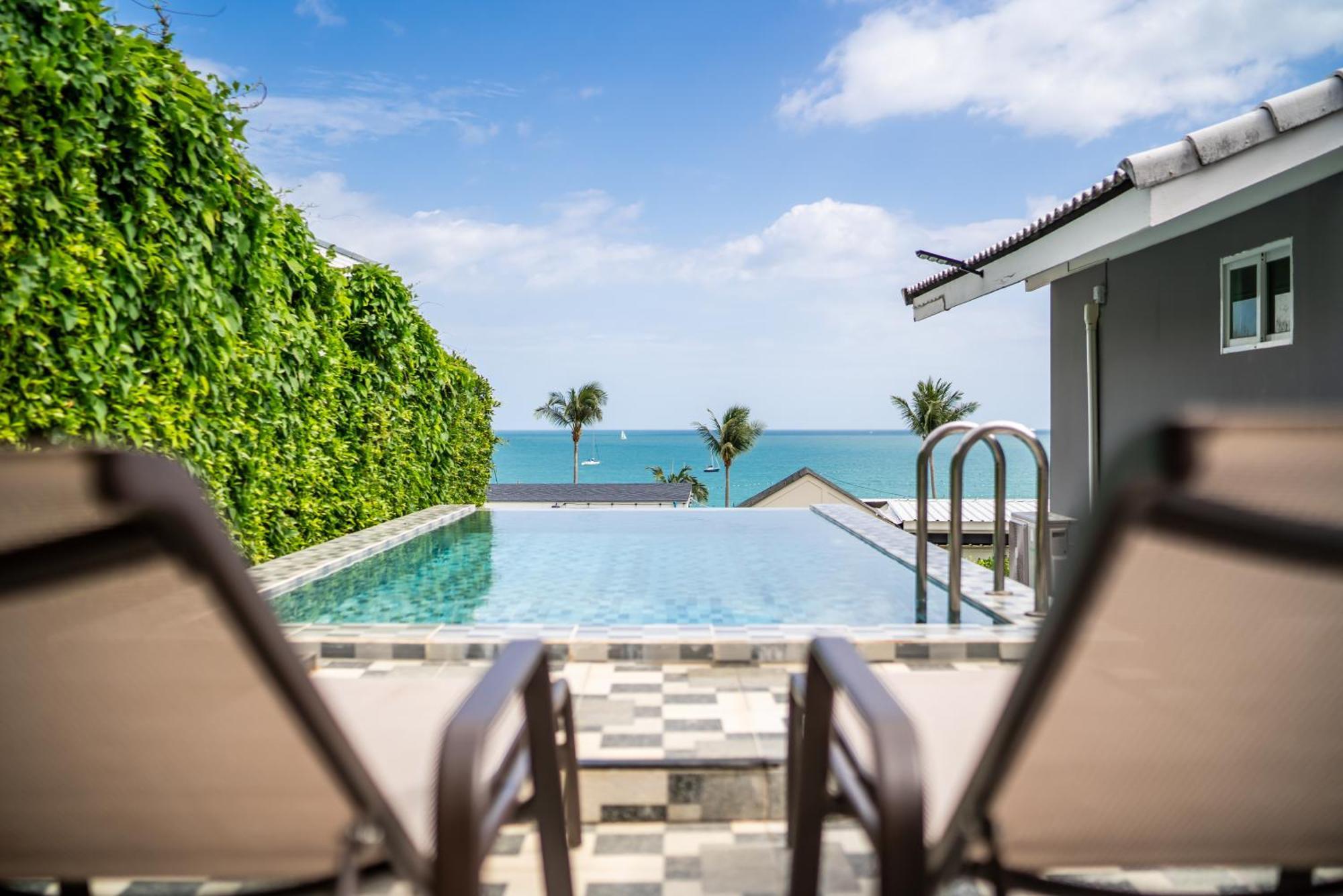 Mona Seaview Pool Villa Beach Front Aoyon Beach Ban Makham Camera foto