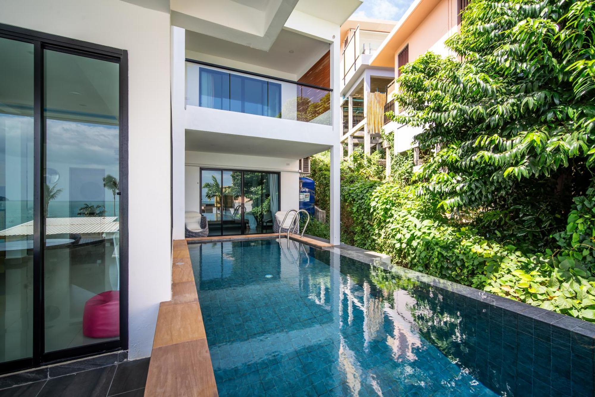Mona Seaview Pool Villa Beach Front Aoyon Beach Ban Makham Camera foto